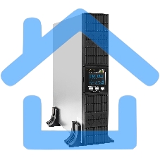 Источник бесперебойного питания On-line ExeGate PowerExpert ULS-575-10kVA.LCD.AVR.T.USB.RS232.SNMP.2U 10000VA/10000W, On-Line, PF=1, LCD, клеммы, RS232, USB, SNMP-slot, EPO, батареи внешние 192В/240В суммарной емкостью до 400Ah, Rackmount 2U/Tower, металл