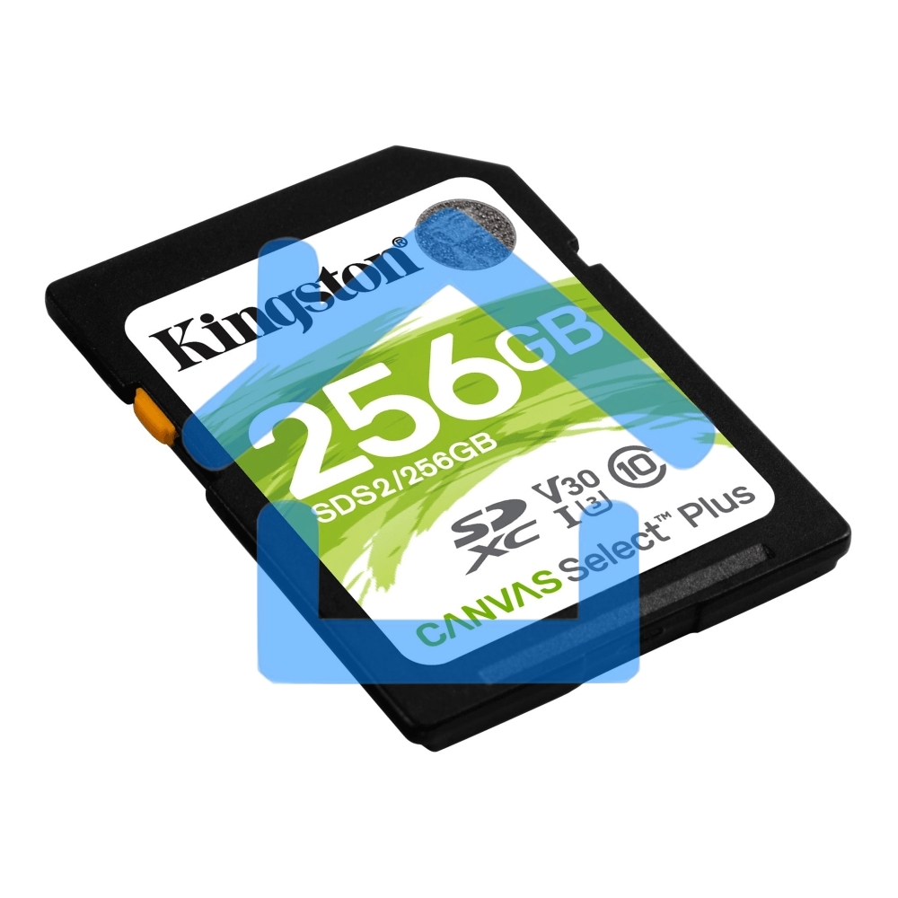 Флеш карта SDXC 256Gb Class10 Kingston <SDS2/256Gb>, Canvas Select 100R CL10 UHS-I