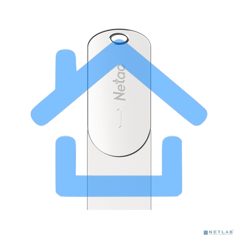 Флешка USB R/W Netac U785 16Gb <NT03U785C-016G-30PN>, USB3.0+TypeC, металлическая
