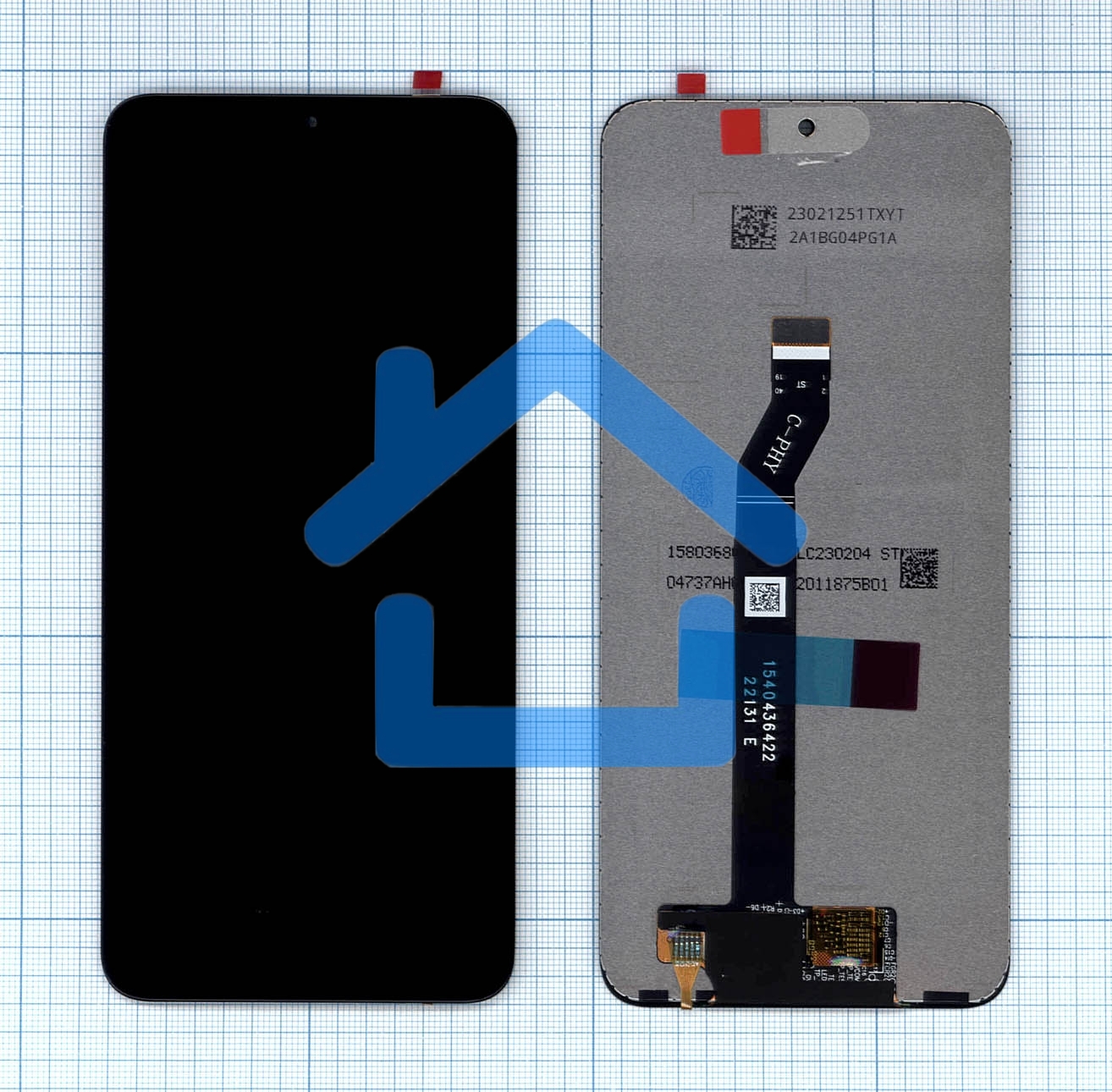 Дисплей для Huawei Nova Y90 в сборе с тачскрином, черный