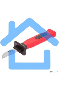 Нож монтажника, нержавеющая сталь, лезвие 50 мм Rexant