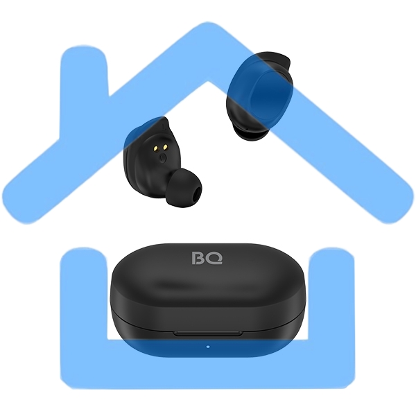 Наушники беспроводные BQ BHS-05 белый