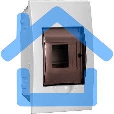 Бокс ЩРВ-П-4 мод. встраив. пластик IP41 GENERICA IEK MKP12-V-04-41-G