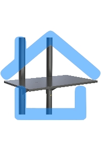 Стойка для телевизора Cactus CS-ST04 черный 37