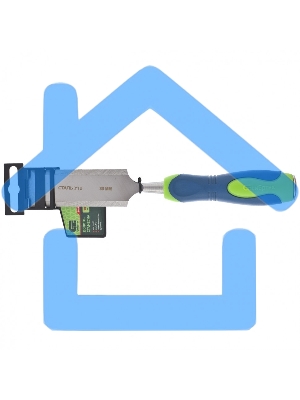 Долото-стамеска, 38мм, двухкомпонентная рукоятка Сибртех