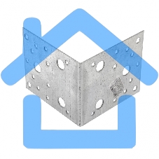 Крепежный уголок, КU 105x105x90 мм, Россия Сибртех