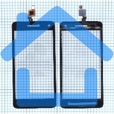 Сенсорное стекло (тачскрин) для Micromax A120 Canvas 2 Colors черное