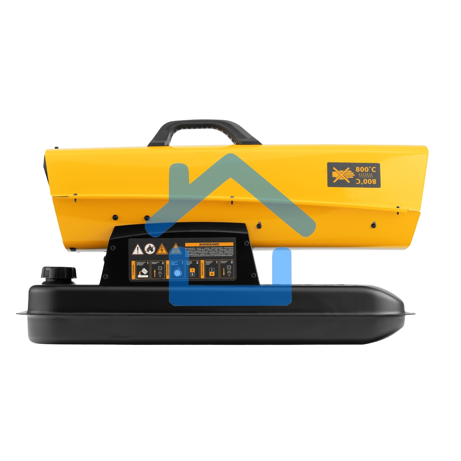 Дизельная тепловая пушка Denzel DHG-25i, 25 кВт, 600 м3/ч, прямой нагрев, термостат