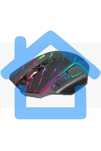 Мышь беспроводная Defender Uran GM-503 черный, 3200 dpi, радиоканал, USB, кнопки - 8