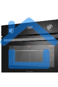 Шкаф духовой электрический Maunfeld AMCO537GB