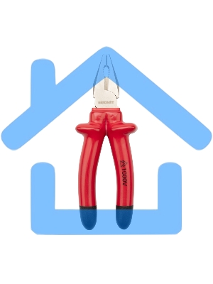 Плоскогубцы комбинированные Rexant 200 мм, диэлектрические до 1000 В