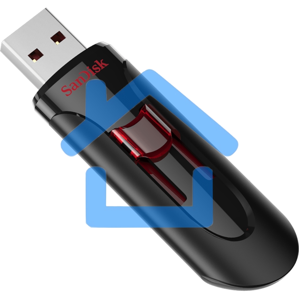 Флешка USB Sandisk 64 Gb Cruzer Glide SDCZ600-064G-G35 USB 3.0 черный