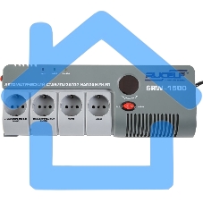 Стабилизатор напряжения Rucelf SRW-1500-D 1.5кВА однофазный белый