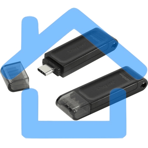 Флешка USB R/W Kingston 128Gb DataTraveler DT70 <DT70/128Gb>, USB-C 3.2 Gen 1