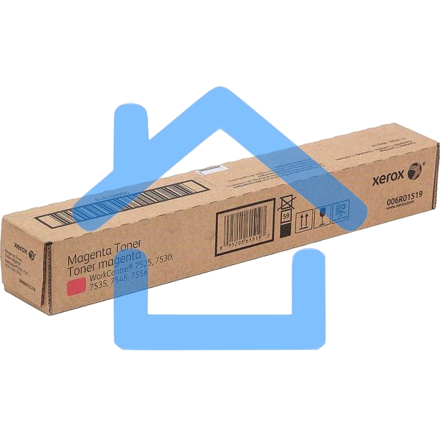 Картридж лазерный Xerox 006R01519 пурпурный для Xerox WC7545/7556 (15000стр.)