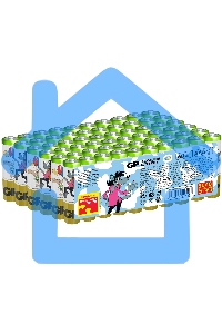 Батарея GP Super Alkaline 24A50/10SMF-2CRVS60 AAA (промо:50+10) (60шт) спайка