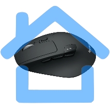 Мышь беспроводная Logitech M720 Triathlon черный, 1000 dpi, радиоканал, Bluetooth, USB, кнопки - 8