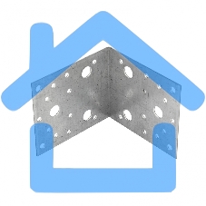 Крепежный уголок, КU 105x105x90 мм, Россия Сибртех