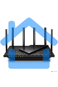 Роутер TP-Link Archer AX73 AX5400 Dual Band Wireless Gigabit Router, 1.5 GHz Tri-Core CPU, 1 GE WAN + 4 GE LAN ports, 1× USB 3.0 Port, support 1024-QAM, OFDMA, MU-MIMO, Airtime Fairness, Beamforming, 160MHz Channel Width, come with HomeShieldTM, support R