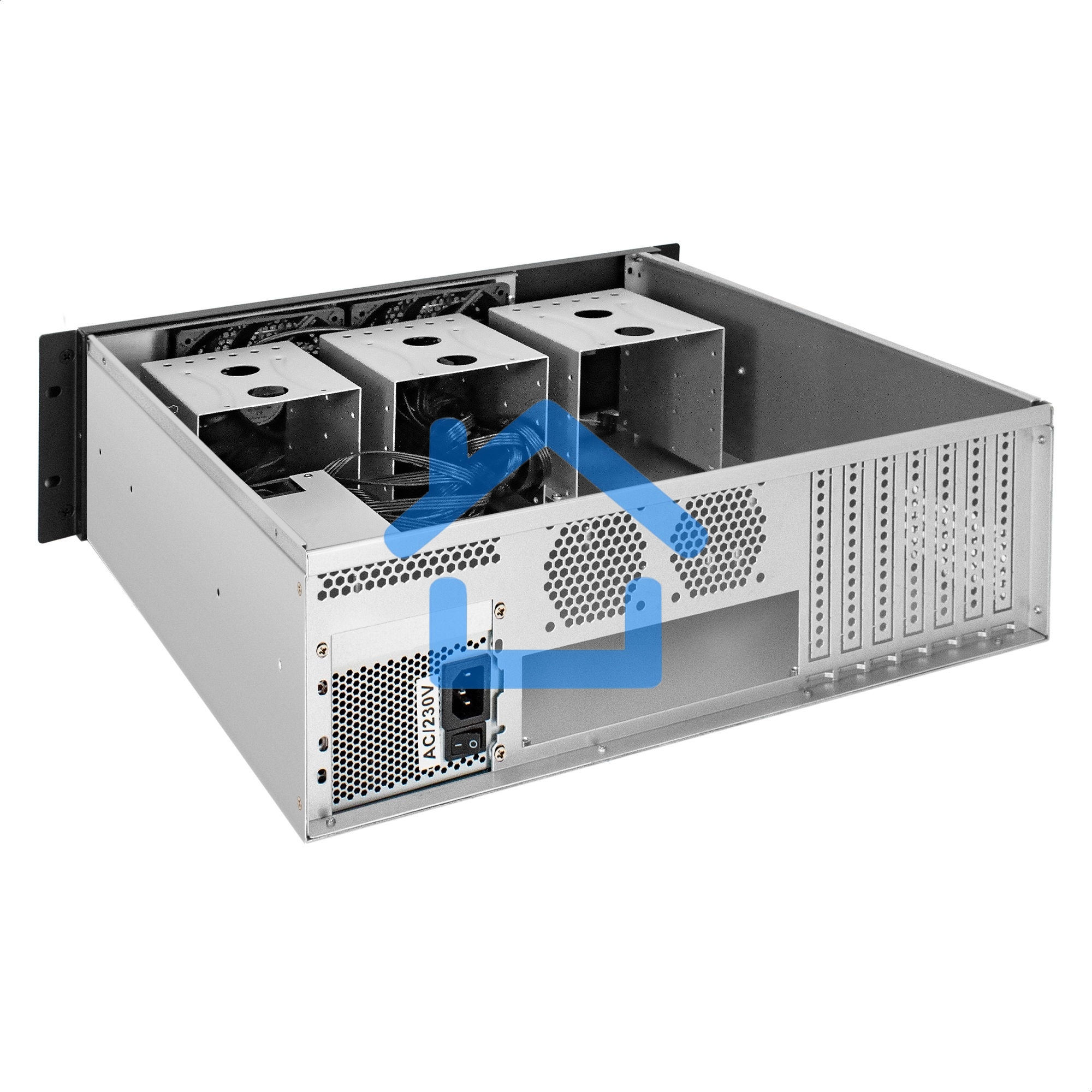 Серверный корпус ExeGate Pro 3U450-12 (RM 19