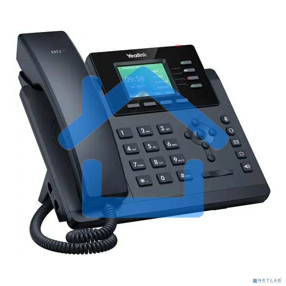 Настольный IP-телефон YEALINK SIP-T34W, 4 аккаунта, Wi-Fi, USB, 2.4