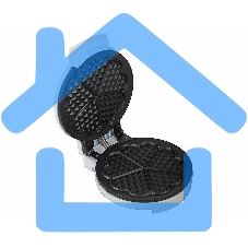 Вафельница Великие Реки Кубань-4 белый 700Вт