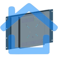 Брекет (скоба) для монтажа мониторов FPM-3151G в 19