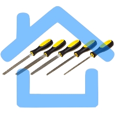 Набор STAYER 1681-15-H5_z01 PROFI Напильники: плоский,полукруглый,трехгран,квадратный,круглый,№2