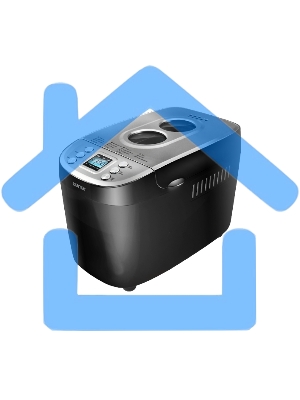 Хлебопечь Centek CT-1415 (черн) 1500 г БОЛЬШОЙ ОБЪЕМ, 860Вт, 15 программ, таймер, LCD, окошко