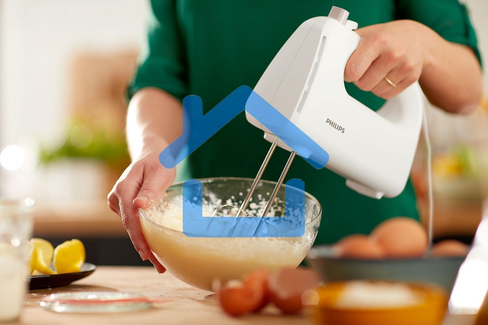 Миксер Philips HR3705/00, белый