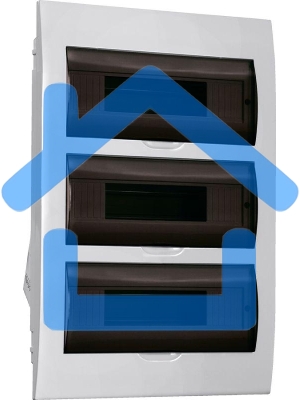 Бокс ЩРВ-П-36 мод. встраив. пластик IP41 GENERICA IEK MKP12-V-36-41-G