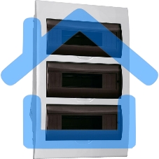 Бокс ЩРВ-П-36 мод. встраив. пластик IP41 GENERICA IEK MKP12-V-36-41-G Бокс ЩРВ-П-36 мод. встраив. пластик IP41 GENERICA IEK MKP12-V-36-41-G