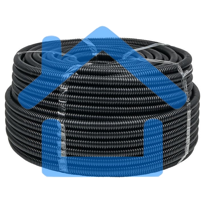 Труба гофр. FRHF с зондом d20мм (100м) черная Plast EKF PROxima FRHF-20 EKF
