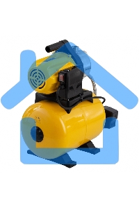 Насосная станция Denzel PS800X автоматическая 800Вт 3200л/ч ресивер 24л подъем 38м