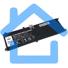 Аккумуляторная батарея для планшета Dell Latitude 11 5175 (VHR5P-2S1P) 7.6V 3400mAh OEM черный