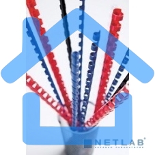 Пружины для переплета пластиковые Fellowes d=14мм 81-100лист A4 белый (100шт) CRC-53466 (FS-53466)