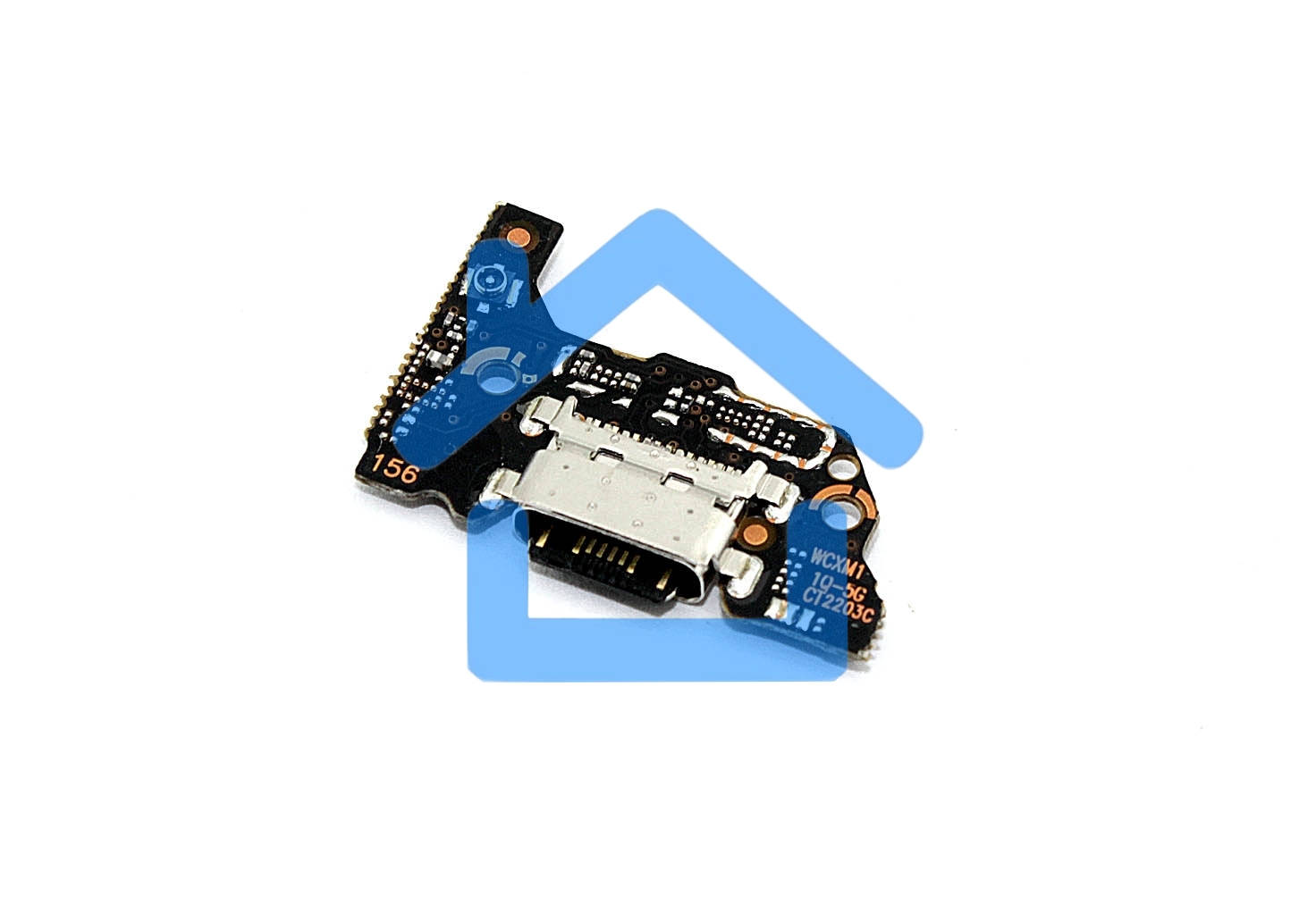 Нижняя плата с разъемом зарядки и микрофоном для Xiaomi Mi 11 Lite