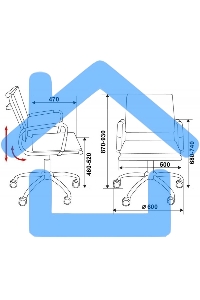 Кресло руководителя Бюрократ CH-993-Low/orange оранжевый, низкая спинка, искусственная кожа, крестовина хромированная