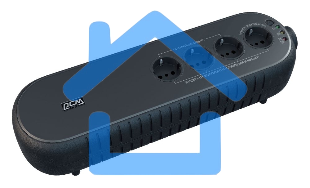 Источник бесперебойного питания Powercom WOW 700U 350Вт 700ВА черный