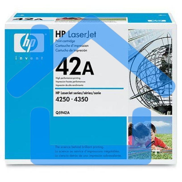 Картридж лазерный HP Q5942A черный для LJ 4250/4350 10 000 стр.