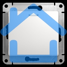 Механизм выключателя 1-кл. СП GLOSSA 10А IP20 10AX с подсветкой бел. SchE GSL000113