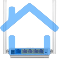 Роутер беспроводной TP-Link TL-WR844N N300 10/100BASE-TX белый