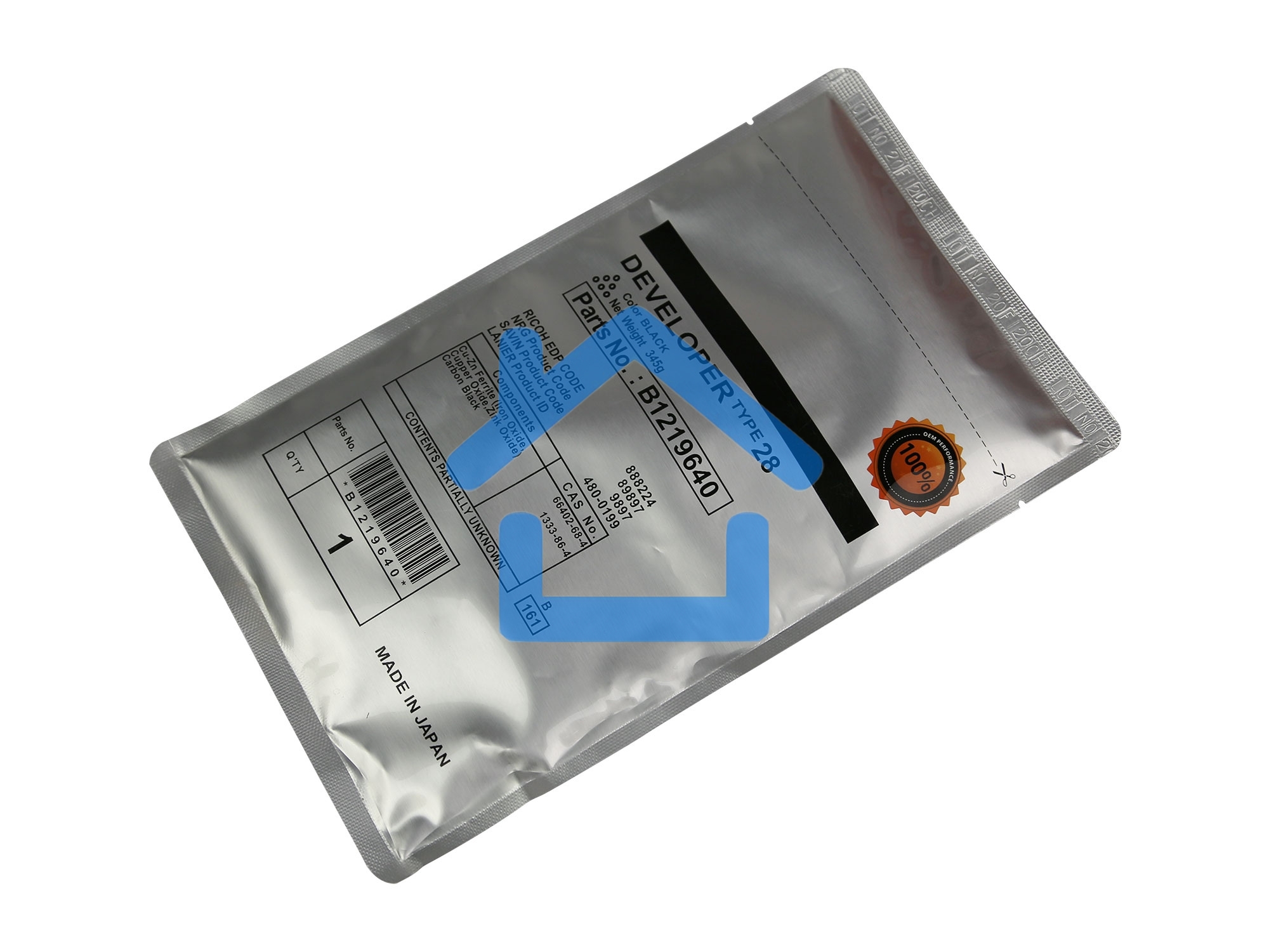 Девелопер Cet CET6794N для Ricoh Aficio 1015/2015/1022/2022 MP1500/1600/2000/2001/2501/2500/2510 60000стр.