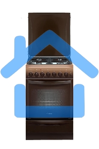 Плита комбинированная Gefest ПГЭ 5102-02 0001 коричневый, конфорок 4 газовых, духовка 55 л, 50 см x 85 см x 58.5 см