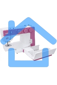 Швейная машина Janome 1522PG 25 операции, петля автомат, верт. челнок, нитевдеватель, мягкий чехол