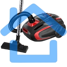 Пылесос Delta LUX DL-0848 черный с красным: 2200 Вт Пылесос Delta LUX DL-0848 черный с красным: 2200 Вт