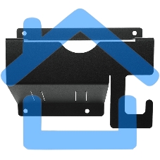 Держатель для угловых шлифмашинок до 125мм, настенный, с крючками, черный Rexant 38-0657