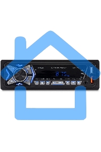 Автомагнитола Digma MCP-227B 1DIN 2x45Вт v5.0 USB 2.0 AUX 2 ПДУ