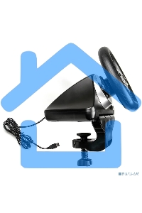 Игровой руль Dialog GW-235VR GranTourismo- вибро, 2педали+рычаг, PC USB/PS4&3/XB1&360/Android/Switch