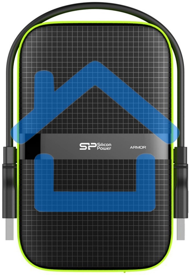 Внешний жесткий диск Silicon Power USB 3.0 2Tb A60 SP020TBPHDA60S3K Armor 2.5